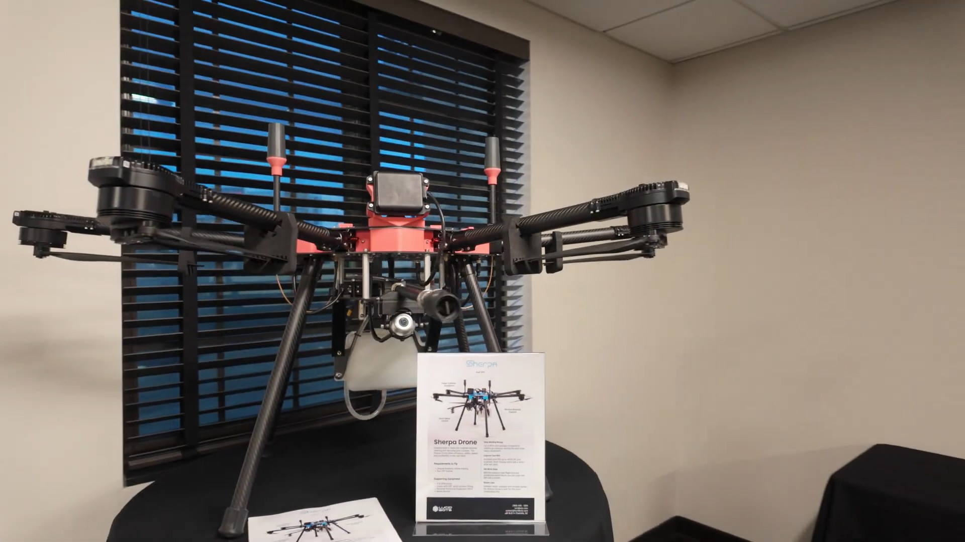 Classroom instruction at a Drone Cleaning Resources training event