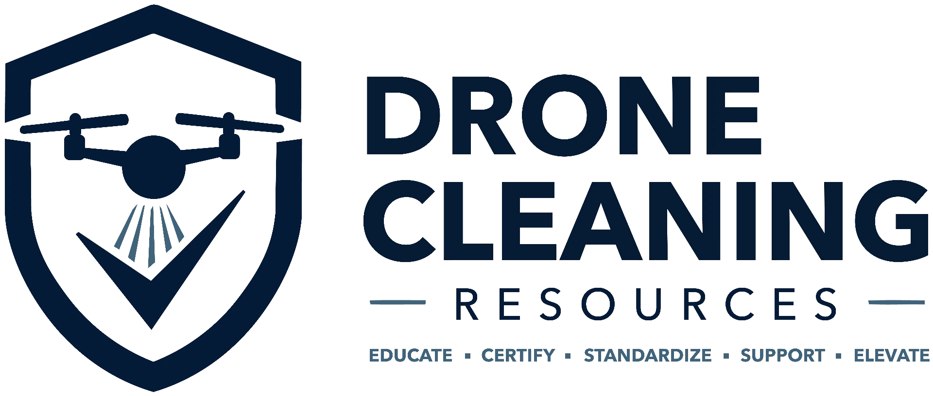 Drone Cleaning Resources - Educate, Certify, Standardize, Support, Elevate